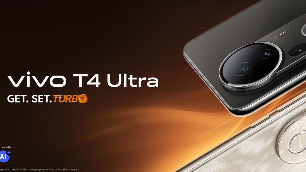 Vivo T4 Ultra Phoenix Gold, Meteor Grey