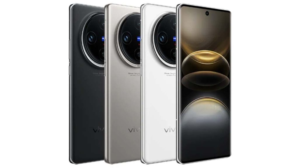 Vivo X100s Titanium, White, Grey, Green
