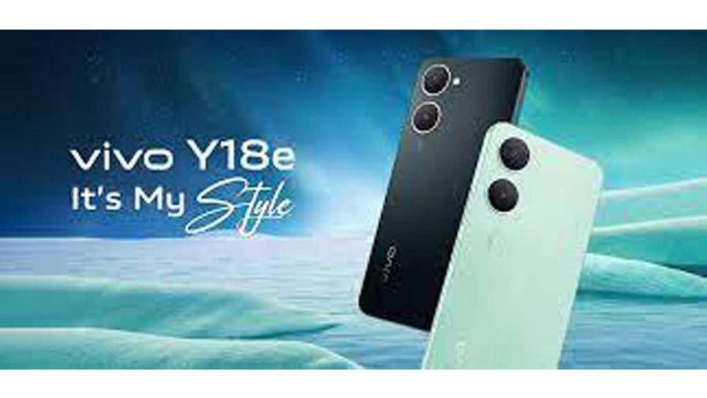 Vivo Y18e Space Black, Gem Green