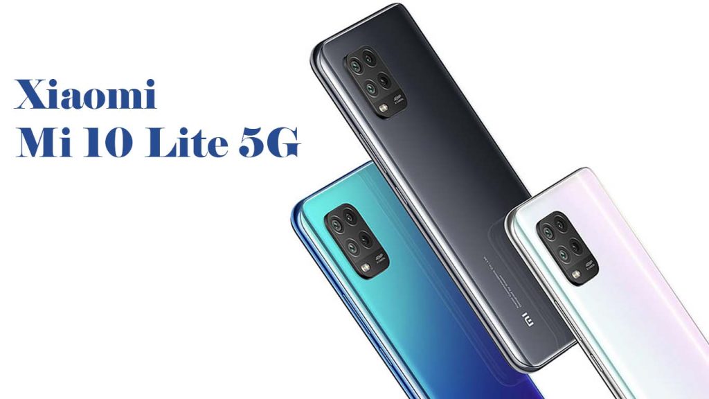 Xiaomi Mi 10 Lite 5G Aurora Blue, Cosmic Gray, Dream White
