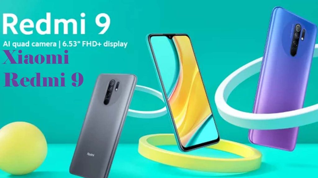 Xiaomi Redmi 9 Carbon Gray, Sunset Purple, Ocean Green, Pink,Blue