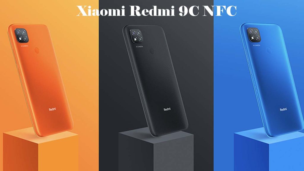 Xiaomi Redmi 9C NFC Midnight Gray, Sunshine Yellow, Twilight Blue