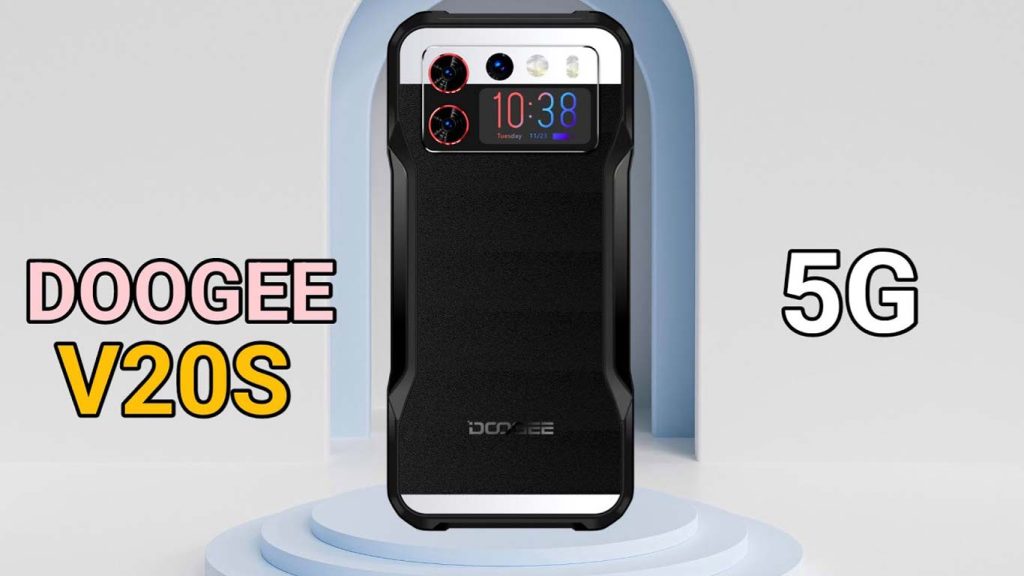 doogee v20s Black, Orange