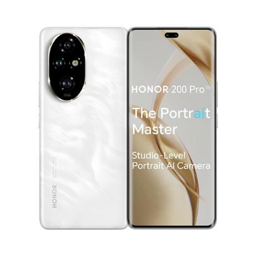 honor 200 pro Moonlight White