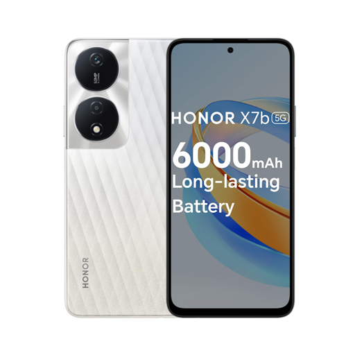 honor x7b 5g Crystal Silver