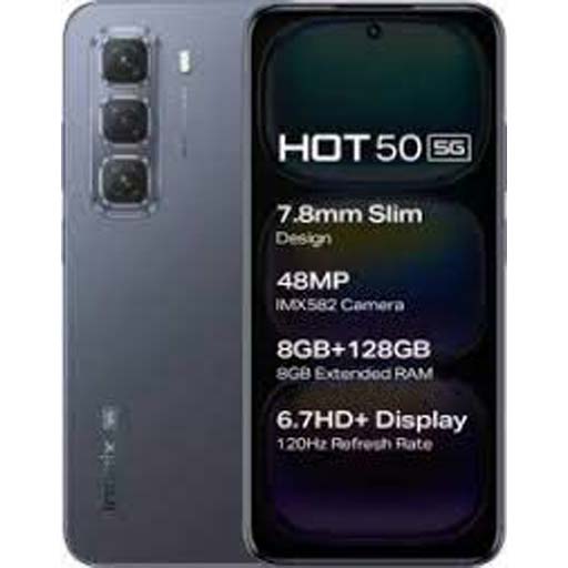 infinix hot 50 Sleek Black