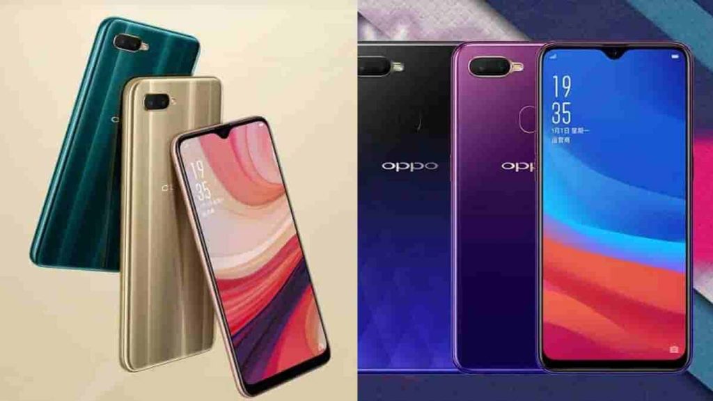 oppo a7x Starry Purple, Ice Flame Blue