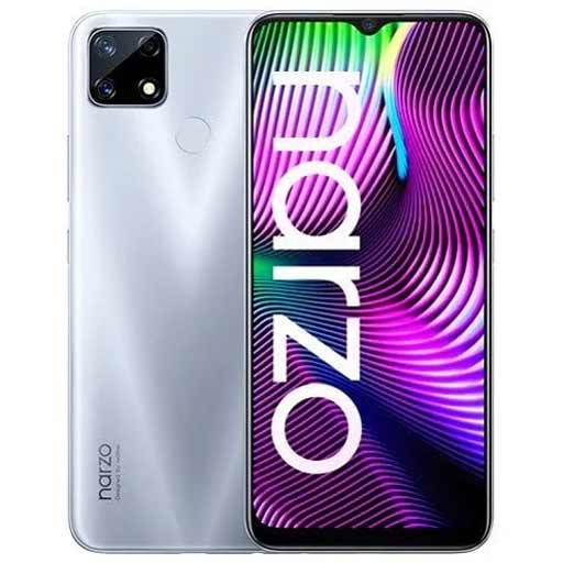 realme narzo 20 Glory Silver