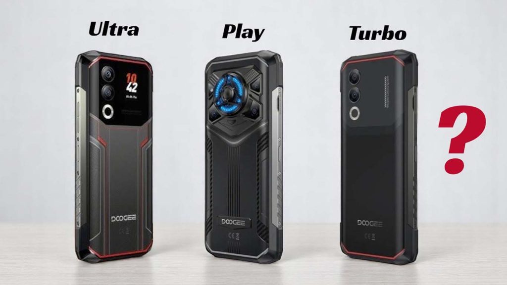 Doogee Blade20 Ultra Red, Silver