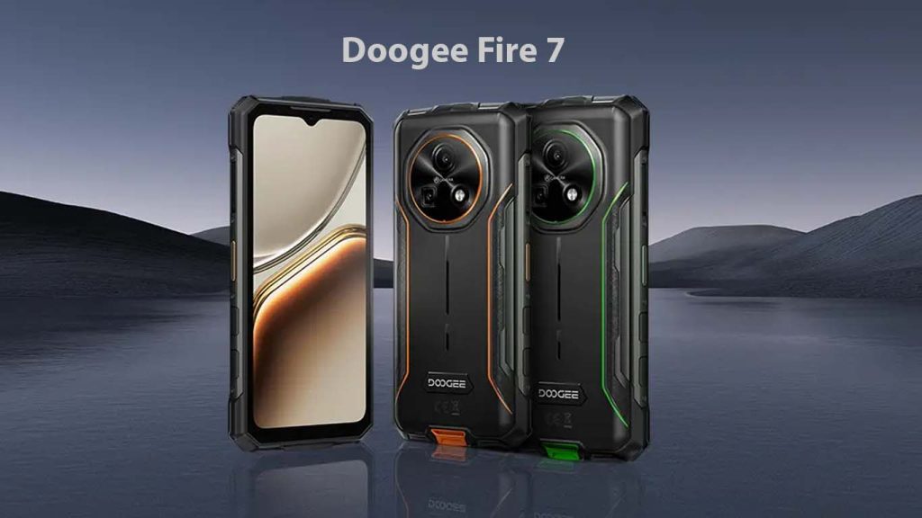 Doogee Fire 7 Gray, Orange, Green