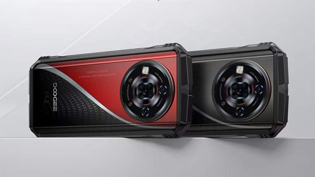 Doogee S118 Pro Black, Red