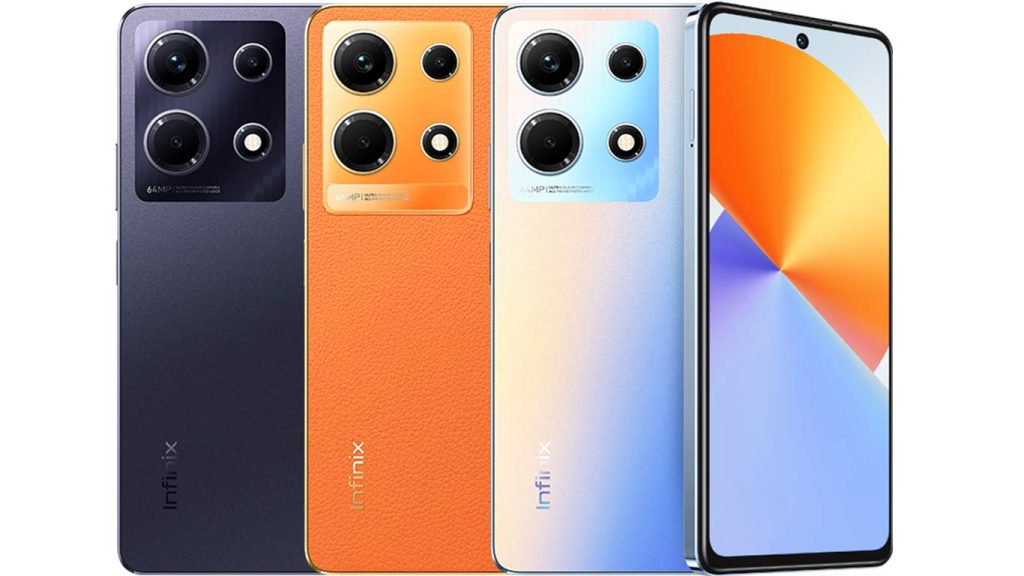 Infinix Note 30 Obsidian Black, Interstellar Blue, Sunset Gold