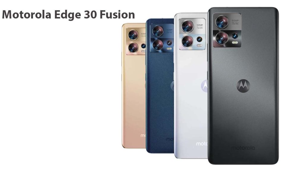 Motorola Edge 30 Fusion Neptune Blue, Cosmic Grey, Solar Gold, Aurora White