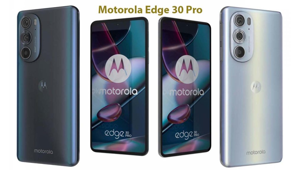 Motorola Edge 30 Pro Cosmos Blue, Stardust White