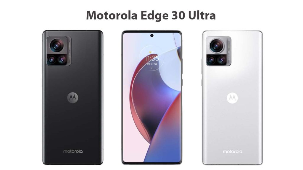 Motorola Edge 30 Ultra Interstellar Black, Starlight White