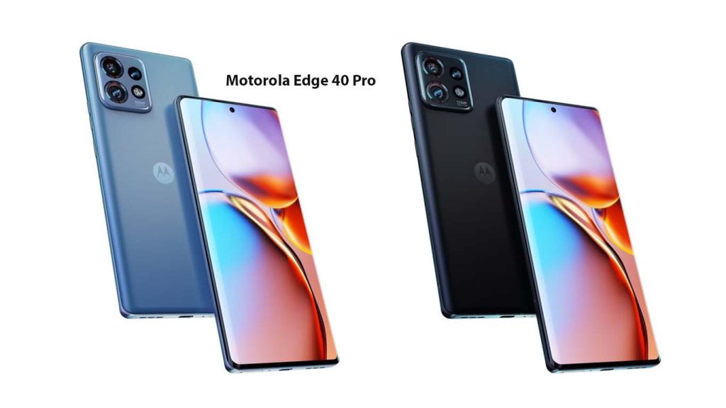 Motorola Edge 40 Pro Interstellar Black, Lunar Blue