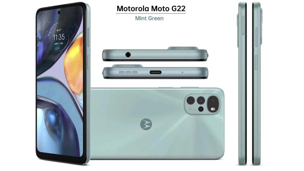 Motorola Moto G22 Pearl White, Iceberg Blue, Cosmic Black, Mint Green