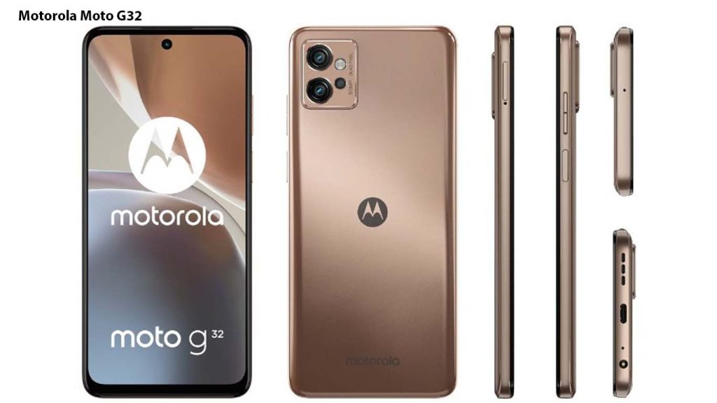 Motorola Moto G32 Atlantic Green, Metallic Rose