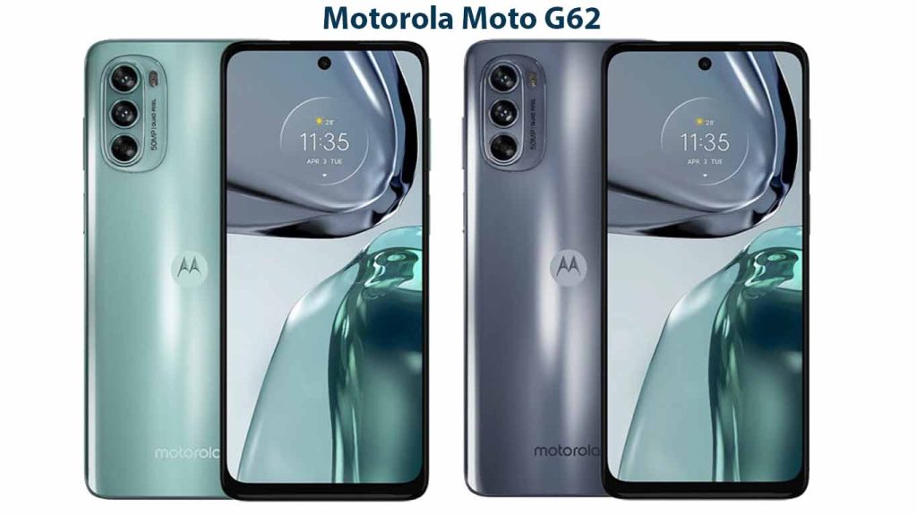 Motorola Moto G62 Green, Graphite
