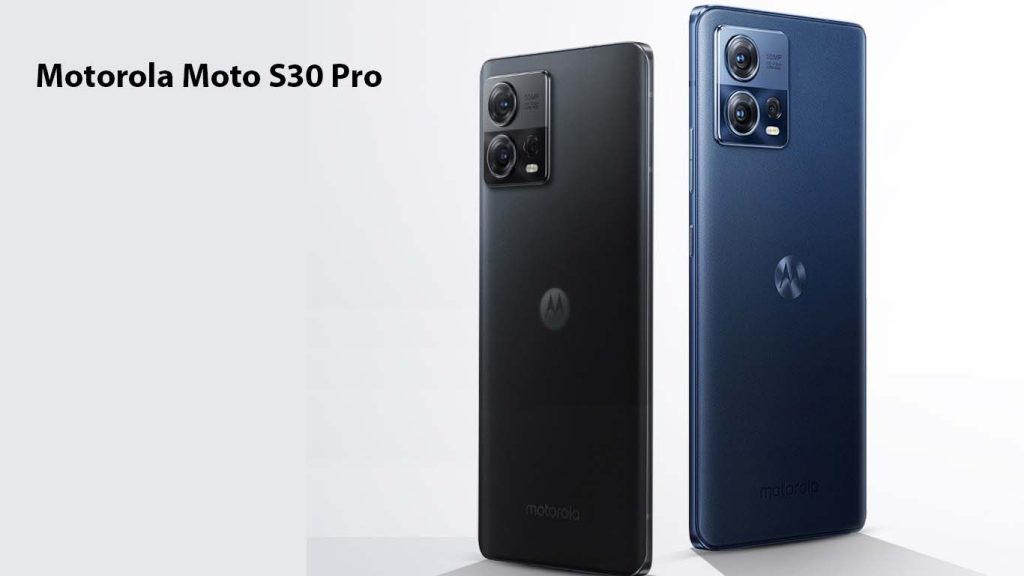 Motorola Moto S30 Pro Blue, Black