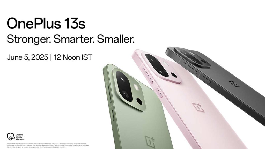 OnePlus 13s Green Silk, Black Velvet, Pink Satin