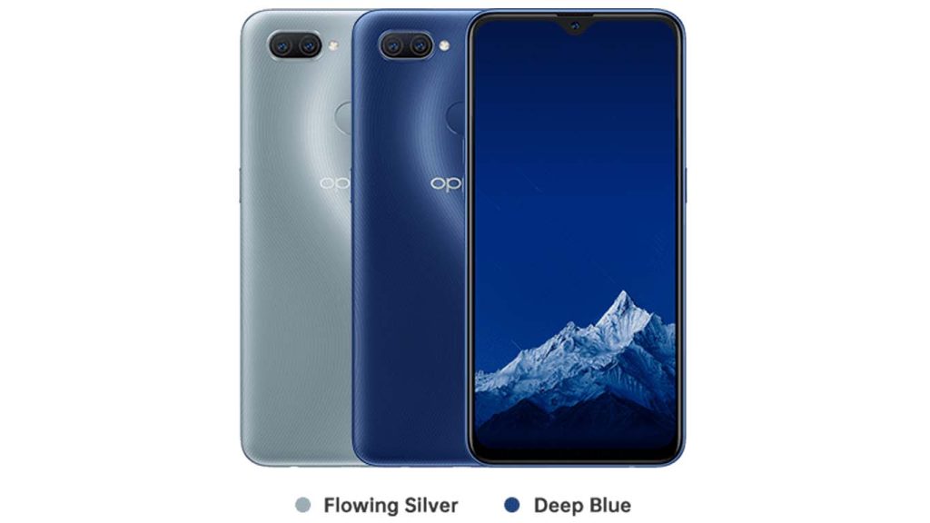 Oppo A11k Deep Blue, Flowing Silver