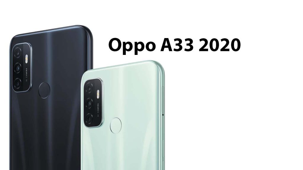 Oppo A33 2020 Moonlight Black, Mint Cream