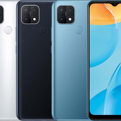 Oppo A35 Black, White, Blue