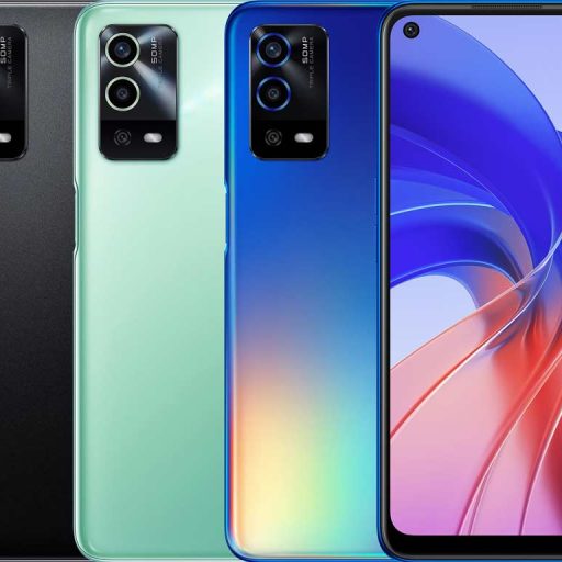 Oppo A55 5G Black, Blue