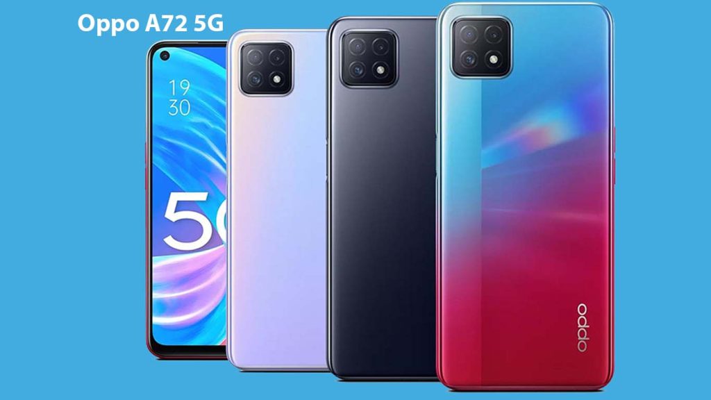 Oppo A72 5G Black, Purple, Red