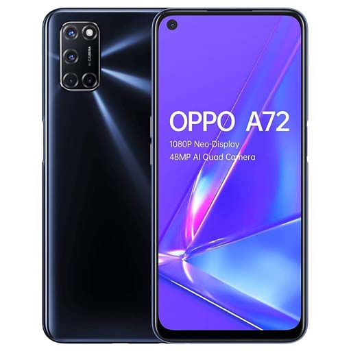 Oppo A72 Aurora Purple