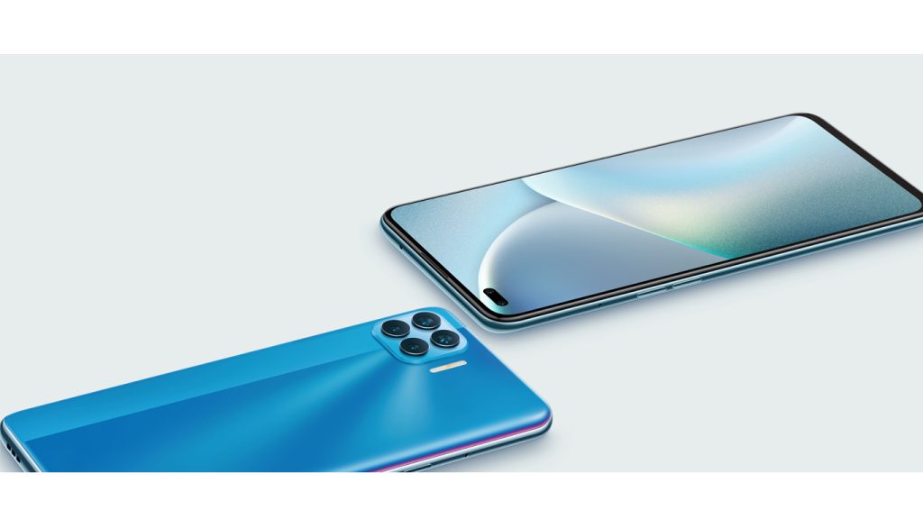 Oppo A93 Magic Blue, Matte Black
