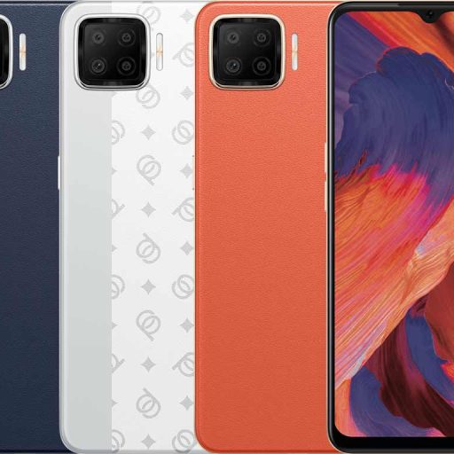 Oppo F17 Dynamic Orange, Navy Blue, Classic Silver