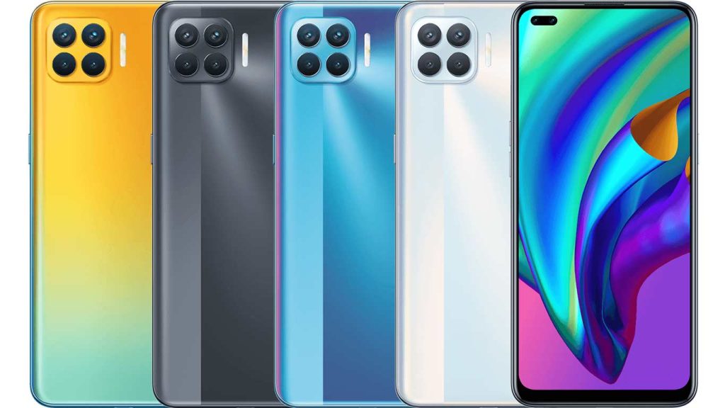 Oppo F17 Pro Magic Blue, Matte Black, Metallic White