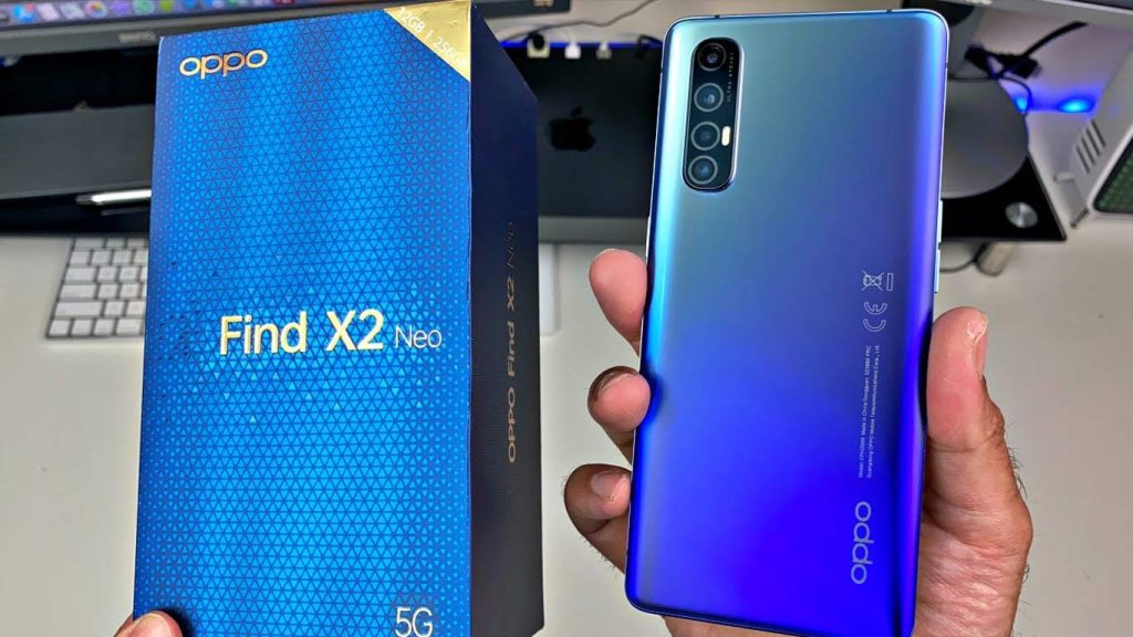 Oppo Find X2 Neo Black, Blue