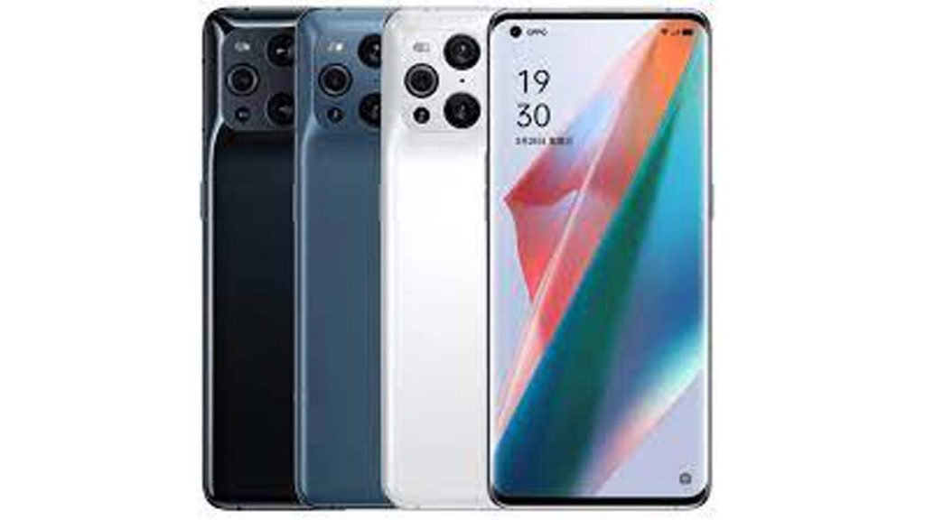 Oppo Find X3 Gloss Black, Blue, White