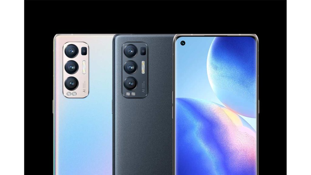 Oppo Find X3 Neo Galactic Silver, Starlight Black