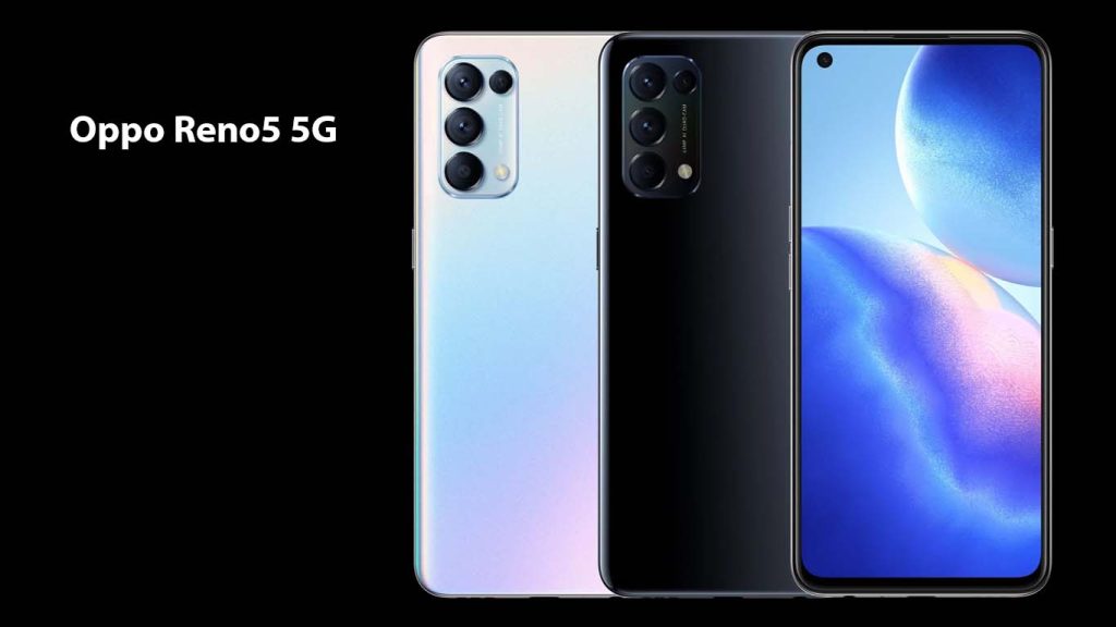Oppo Reno5 5G Aurora Blue, Moonlight Black, Starry Dream