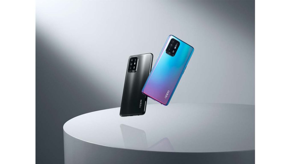 Oppo Reno5 Z Fluid Black, Cosmo Blue