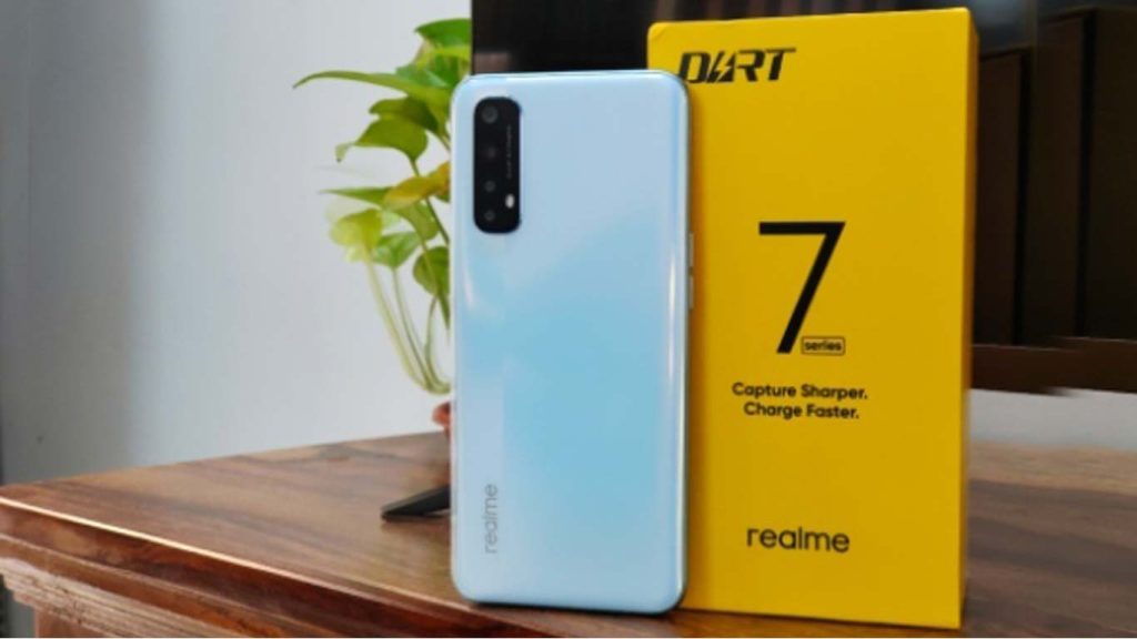 Realme 7 (Asia) Mist Blue, Mist White