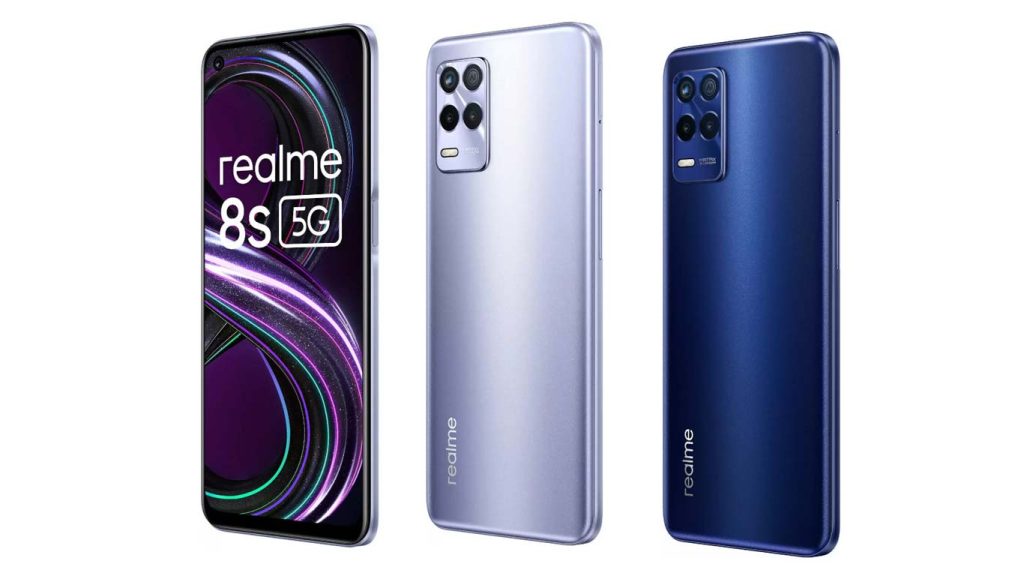Realme 8s 5G Blue, Purple