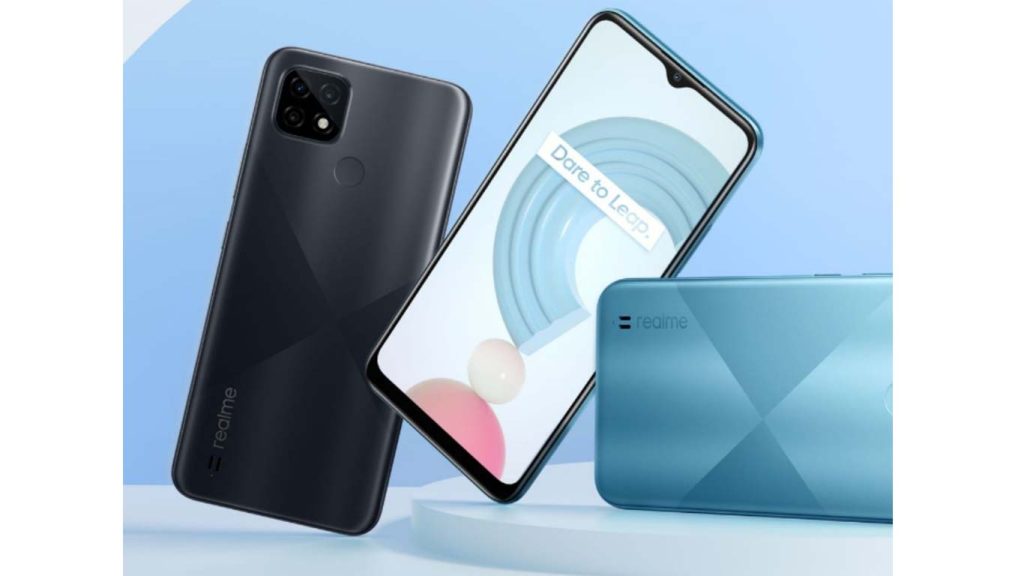 Realme C21 Cross Black, Cross Blue