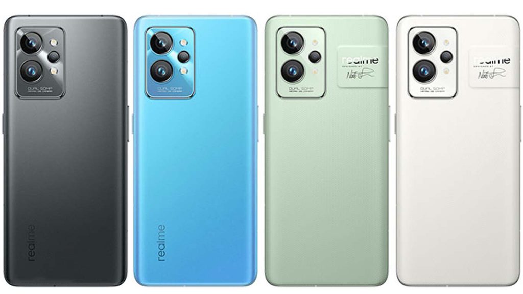 Realme GT2 Paper White, Paper Green, Steel Black, Titanium Blue