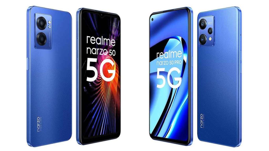Realme Narzo 50 Pro Hyper Blue, Hyper Black