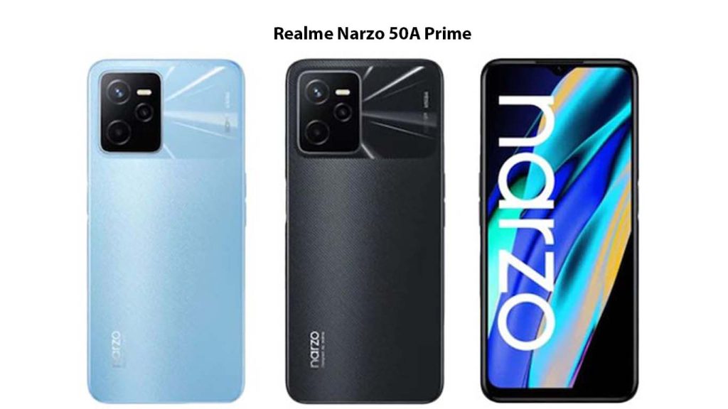 Realme Narzo 50A Prime Black, Blue
