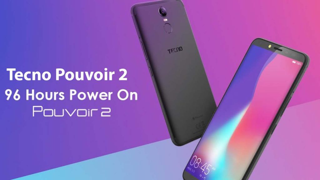 Tecno Pouvoir 2 City Blue, Champagne Gold, Midnight Black