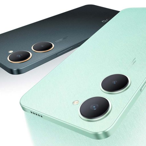 Vivo Y03t Space Black, Gem Green