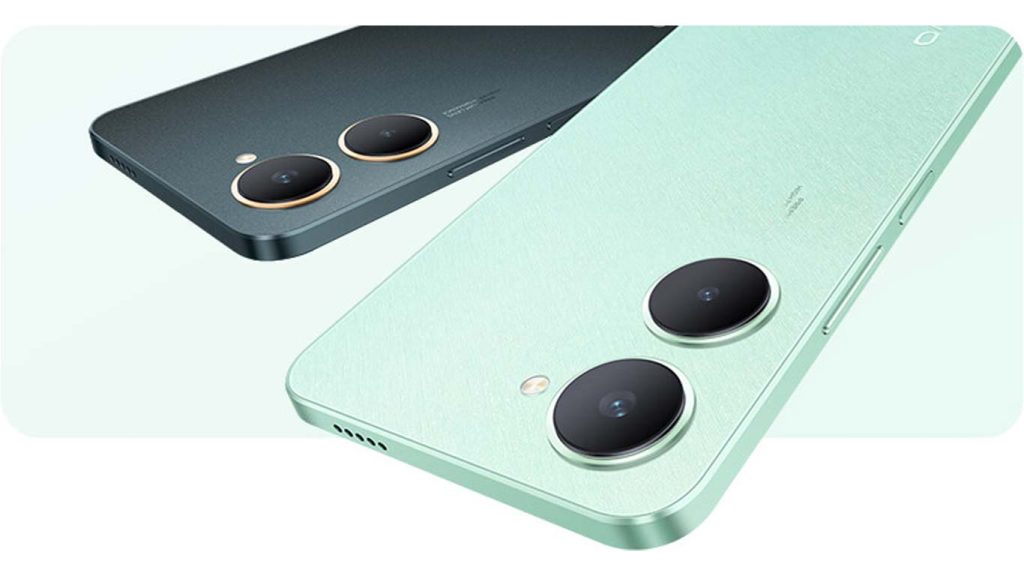 Vivo Y18 (India) Space Black, Gem Green