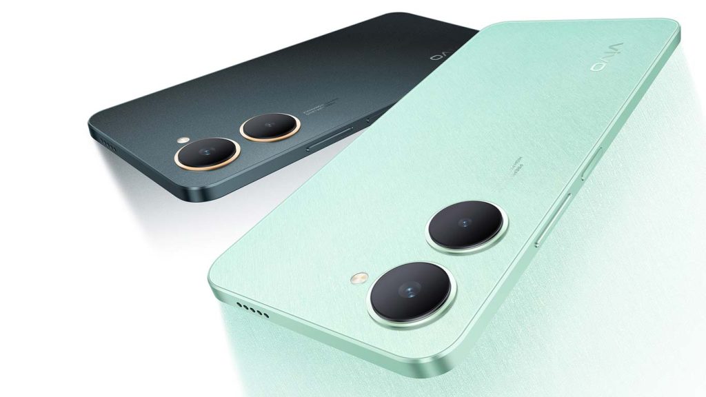 Vivo Y18i Space Black, Gem Green