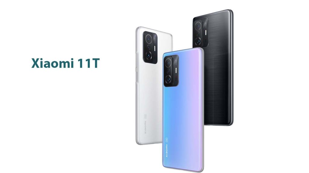 Xiaomi 11T Meteorite Gray, Moonlight White, Celestial Blue